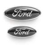 Ford Racing 2019-2022 Range Black Oval Kit - Pair; 2019-2022