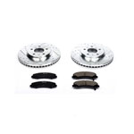 Power Stop 06-11 Buick Lucerne Front Z23 Evolution Sport Brake Kit; 2006-2011