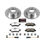 Power Stop 07-09 Dodge Sprinter 2500 Rear Z36 Truck & Tow Brake Kit; 2007-2009