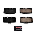 Power Stop 89-96 Nissan 300ZX Front Z23 Evolution Sport Brake Pads w/Hardware; 1989-1996