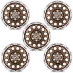 Ford Racing 21-23 Bronco 17x8.0 Wheel Kit -Sinister Bronze; 2021-2024