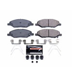 Power Stop 09-11 Nissan Versa Front Z23 Evolution Sport Brake Pads w/Hardware; 2009-2011