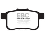 EBC 13+ Honda Accord Coupe 2.4 LX Ultimax2 Rear Brake Pads