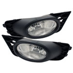 Spyder Honda Civic 4Dr OEM Fog Lights - Clear - (FL-CL-HC09-4D-C); 2009-2011