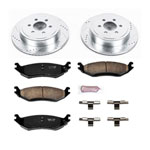 Power Stop 2003 Dodge Durango Rear Z23 Evolution Sport Brake Kit; 2003-2003