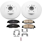 Power Stop 09-11 Cadillac STS Front Z17 Evolution Geomet Coated Brake Kit; 2009-2011