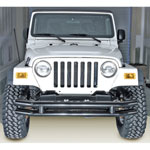 Rugged Ridge 3in Double Tube Bumper 76-06 Jeep CJ / Jeep Wrangler; 1976-2006