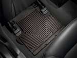 WeatherTech 2007-2014 Volvo S80 Rear Rubber Mats - Cocoa; 2007-2014