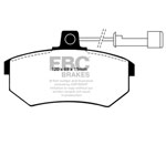 EBC 89-90 Audi 100 Quattro 2.3 Yellowstuff Front Brake Pads; 1989-1990