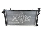 CSF 01-04 Dodge Caravan 3.3L OEM Plastic Radiator; 2001-2004