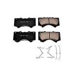 Power Stop 08-11 Lexus LX570 Front Z17 Evolution Ceramic Brake Pads w/Hardware; 2008-2011