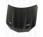 Seibon Carbon Fiber Gt Style Hood Mercedes C-Class (Amg Only); 2007-2011