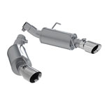 MBRP Dual Axle Back System, Split Rear Mustang GT V8; 2005-2010