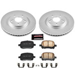 Power Stop 99-01 Lexus RX300 Front Z17 Evolution Geomet Coated Brake Kit; 1999-2001