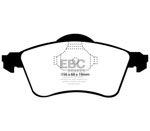 EBC 97-98 Volkswagen Eurovan 2.5 Greenstuff Front Brake Pads