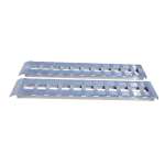 Gen-Y Heavy-Duty 8ft Aluminum Loading Ramps 15in x 96in 5K Capacity Per Ramp - Pair