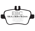 EBC 13+ Mercedes-Benz CLA250 2.0 Turbo Ultimax2 Rear Brake Pads