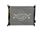 CSF 10-11 Kia Soul 1.6L OEM Plastic Radiator; 2010-2011