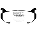 EBC 93-97 Ford Probe 2.0 16v Yellowstuff Rear Brake Pads; 1993-1997