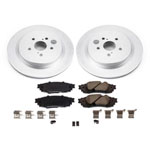 Power Stop 16-18 Lexus RX350 Rear Z17 Evolution Geomet Coated Brake Kit; 2016-2018