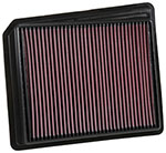 K&N 2017 Nissan Titan V8-5.6L F/I Drop In Replacement Air Filter; 2017-2017