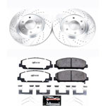 Power Stop 12-15 Nissan Armada Front Z36 Truck & Tow Brake Kit; 2012-2015