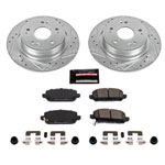 Power Stop 16-18 Honda HR-V Rear Z23 Evolution Sport Brake Kit; 2016-2018