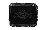 CSF 92-96 Ford E-350 Econoline 7.5L OEM Plastic Radiator; 1992-1996