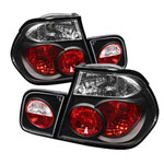 Spyder BMW E46 3-Series 4Dr Tail Lights - Black - (ALT-YD-BE4699-4D-BK); 1999-2001