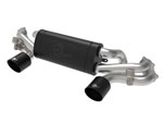 aFe MACHForce XP 2.25in-2.5in 304SS Exhaust Cat-Back Porsche 20-22 Cayman GT4(718) 4.0L - Black Tips; 2020-2022