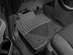 WeatherTech 2016+ Nissan Maxima Rear Rubber Mats - Black