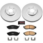 Power Stop 11-14 Nissan Murano Front Z17 Evolution Geomet Coated Brake Kit; 2011-2014