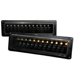 Spec-D C10 Led Bumper Lights- Black (2lb-C1088jmled-Ks)