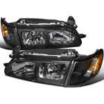 Spec-D Tuning Toyota Corolla Headlight + Corner Light Black