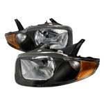 Spec-D Cavalier Headlights Black