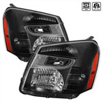 SPEC-D Tuning Chevrolet Equinox Euro Headlight Black Housing