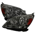 SPEC-D Tuning Honda Odyssey Headlights Smoke; 2005-2007