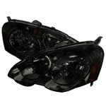 Spec-D Tuning Acura Rsx Acura Rsx Headlights Smoke; 2002-2004