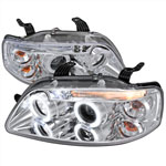 Spec-D Aveo 5dr Projector Headlights; 2004-2008