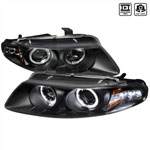 Spec-D Tuning Dodge Avenger Halo Led Projector Black; 1997-1997