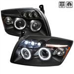 Spec-D Tuning Dodge Caliber Halo Led Projector Black