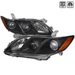 Spec-D Tuning Toyota Camry Projector Headlight Black