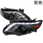 Spec-D Tuning Toyota Corolla Projector Headlight Black Housing