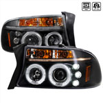 Spec-D Tuning Dodge Dakota Halo Led Projector Black