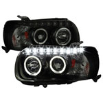 SPEC-D Tuning Ford Escape Projector Headlights - Smoke With Black Housing; 2005-2007