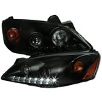 SPEC-D Tuning Pontiac G6 Projector Headlightss Smoke; 2005-2010