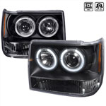 Spec-D Tuning Jeep Grand Cherokee Halo Led Projector Black