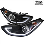 Spec-D Tuning Hyundai Elantra Projector Headlight Black Housing