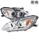 Spec-D Tuning Honda S2000 Chrome Housing Projector Headlights, Oe Hid Compatible; 2004-2009