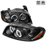 Spec-D Tuning Nissan Sentra Black Projector Headlight; 2004-2006